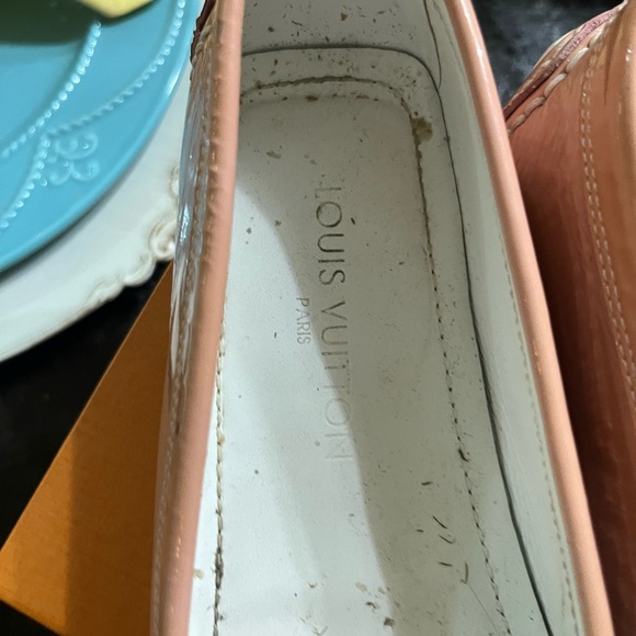 Louis Vuitton Flat Driving Shoes Patent Pink Leather - Picture 6 of 8